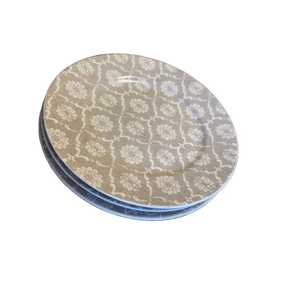 Set of 4 West Elm Salad Plate Set 8